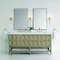 James Martin Vanities Emmeline 72in Double Vanity, Pebble Oak w/ 3 CM Ethereal Noctis Top D100-V72-PBO-3ENC - alternate 5